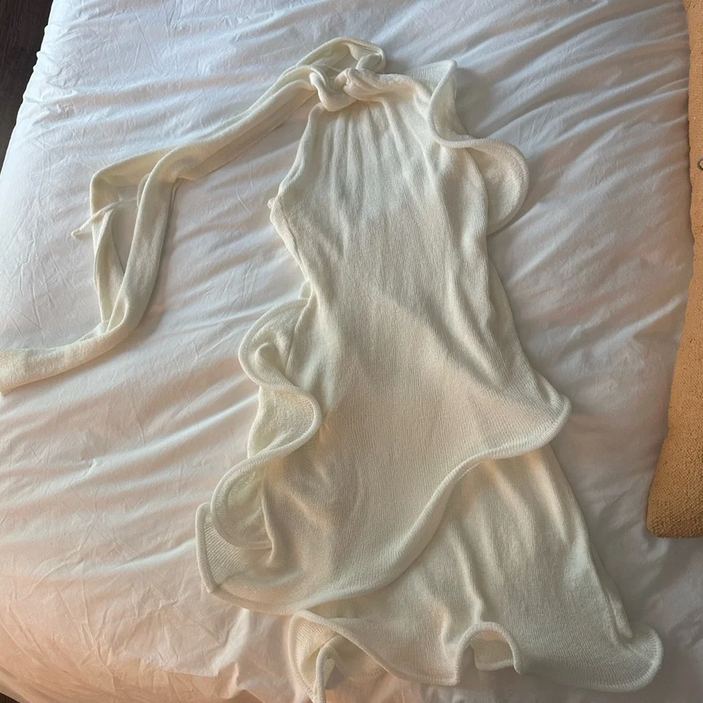 Meshki Caprice Halter Knit Dress - Picture 5 of 6